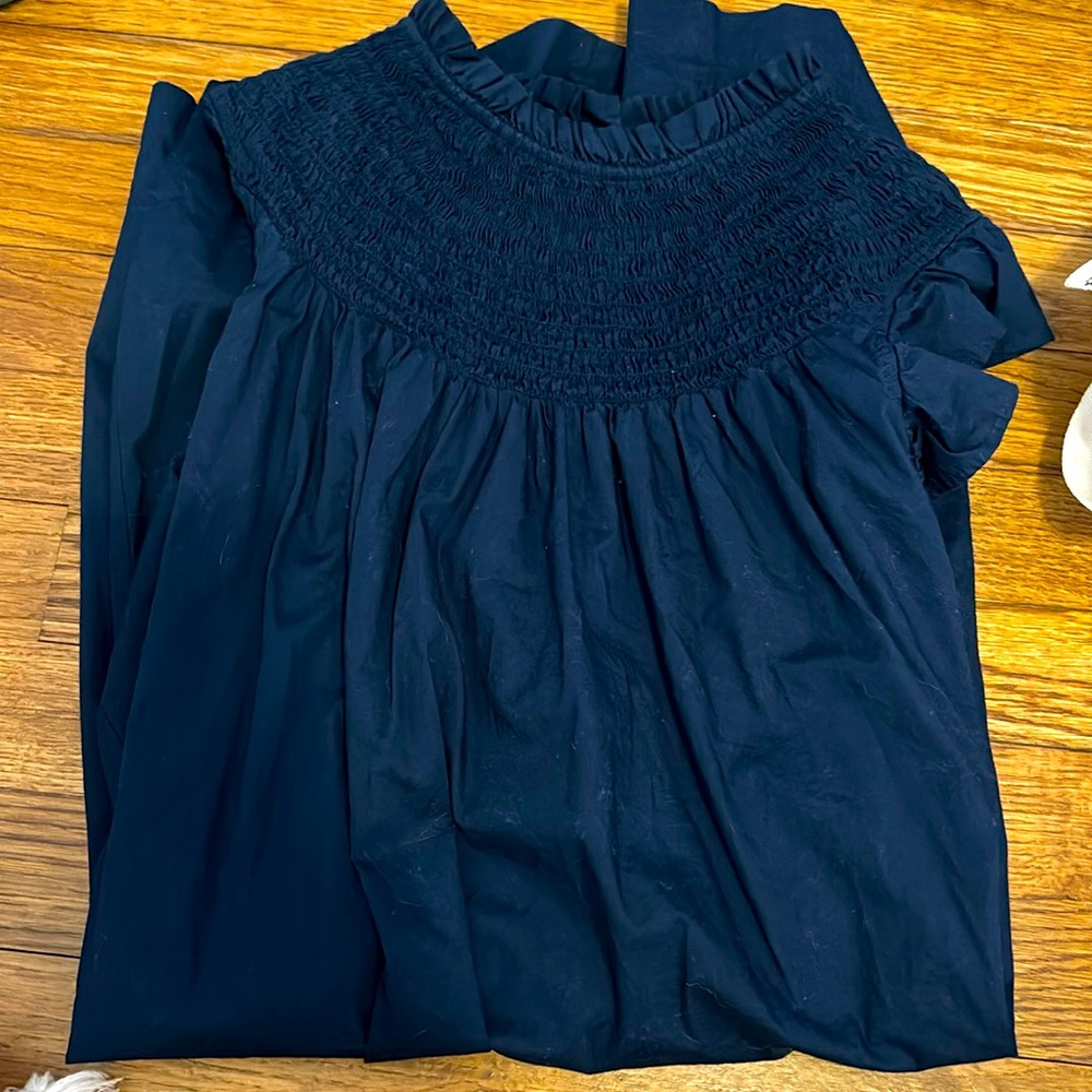 crown and ivy navy dress